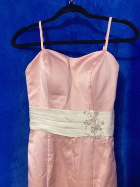 PROM - Baby pink vintage prom dress